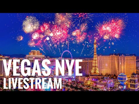 🔴Vegas Strip NYE Live!  The BEST VEGAS 1080p Livestream... EVER.