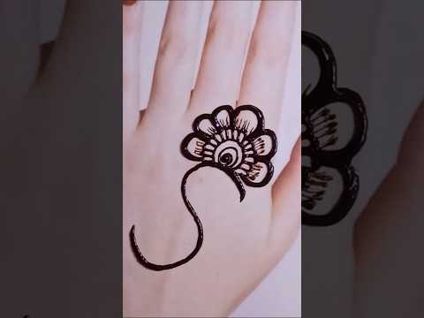 S letter mehndi design trick #mehandi #youtubeshorts #shorts #viralvideo