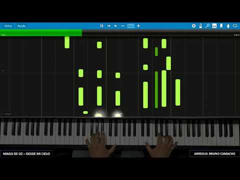 DESDE MI CIELO - TUTORIAL - MAGO DE OZ SYNTHESIA