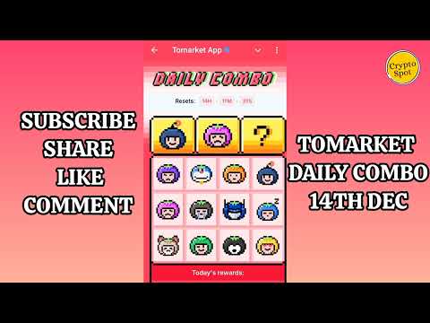 Tomato Daily Combo 14 December | Tomato Daily Combo | Tomarket Airdrop