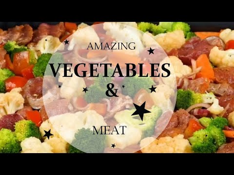 Trending Recipes  on YouTube 2024 : Vegetables and Meat #healthyeating #meatlovers