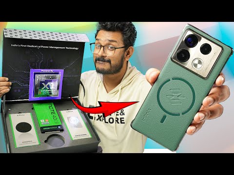 Infinix Note 40 Pro unboxing in ಕನ್ನಡ⚡MagSafe⚡FHD+ AMOLED, Dimensity 7020, 108MP+32MP, 5000mAh+45W