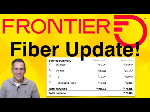 Frontier Fiber 2 Years Later: Keep an Eye on the Bill!