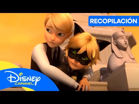 LAS AVENTURAS DE LADYBUG: El malvado Félix 😈 | RECOPILACIÓN | @disneychannelES