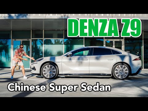 The Denza Z9 Has 1000HP And BYD’s Best Driving Tech Ever