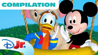 Mickey Mouse Clubhouse Best Donald Duck Full Episodes! 🦆| Compilation | @disneyjr