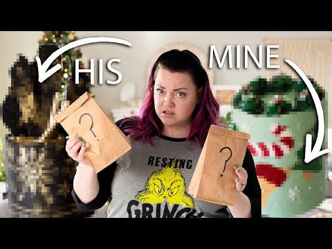 Can My Husband Decorate a Better X-Mas CAKE Than ME? | Mystery Cake-off!