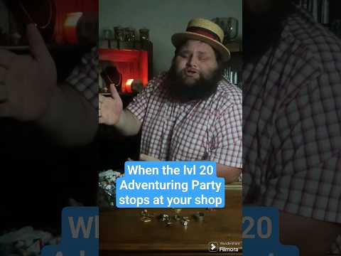 When Legends Shop: Vendor's Reaction to the Most Powerful Adventuring Part #comedy #rpg