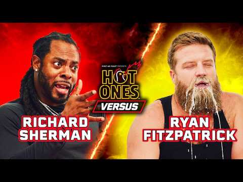 Richard Sherman vs. Ryan Fitzpatrick | Hot Ones Versus