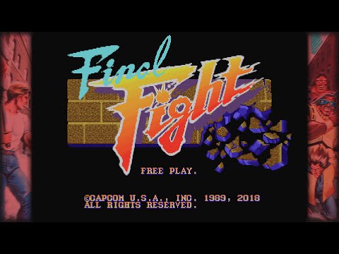 Final Fight (Arcade) Playthrough | Capcom Beat 'Em Up Bundle (PS5) | 4K 60 FPS