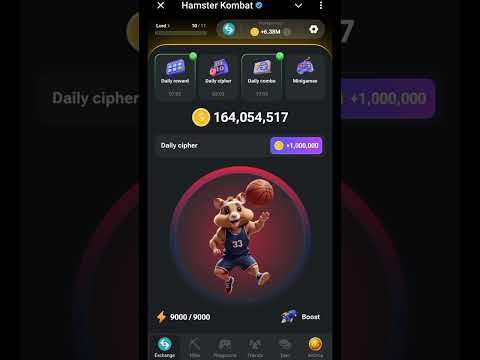 Hamster Kombat Daily Cipher Code 20 September | Hamster Kombat New Morse Code Today | Free 1M Coins