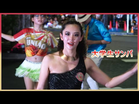 4K 女子大生 サンバ ウニアン Samba 花小金井 夏祭り 삼바 ‎桑巴舞 2024