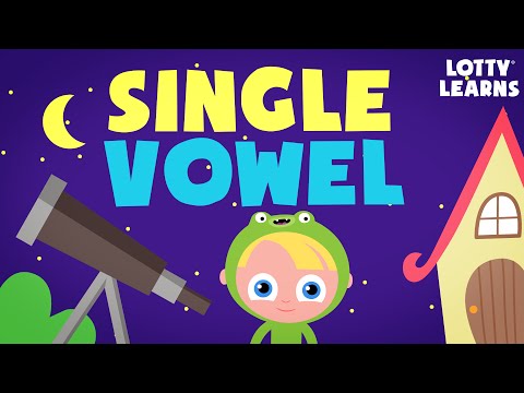 ABC phonics | Vowel Rules- Words with a Single Vowel | LOTTY LEARNS