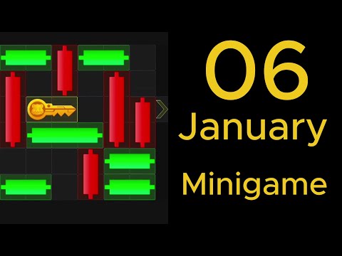 Hamster Kombat minigame 6 January  | Minigame  January 06 #minigames #hamstercombat #minipuzzle