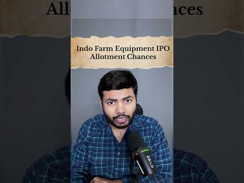 Indo Farm Equipment IPO Allotment Chances | Latest IPO GMP #shorts #latestipo #ipo