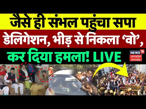 Sambhal Violence Updates LIVE: संभल पहुंचा सपा डेलिगेशन | Akhilesh | SP Deligation | Police |UP News