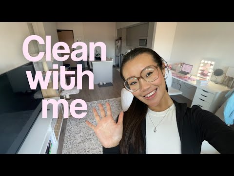 Clean my apartment with me! | Life Living Alone