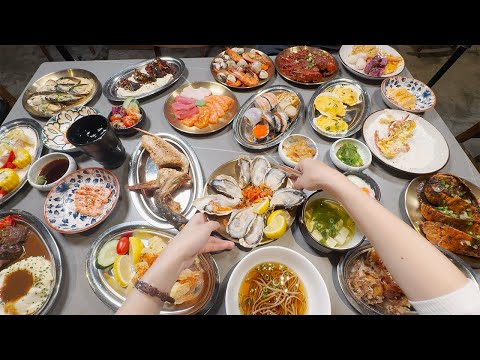 Amazing All You Can Eat Seafood Japanese Buffet Restaurant Shujin Master Sushi Bar