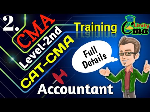 CAT-CMA Level~2nd Training Full Details ||Ankit Poonia||