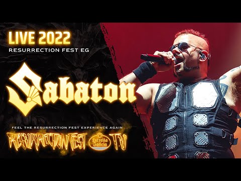 SABATON - Live at Resurrection Fest EG 2022 (Full Show)