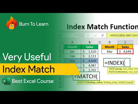 Look up a value: Match and Index | Excel