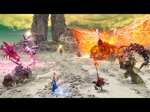 ALL DLC Remembrance Bosses Battle Royale - Elden Ring Shadow Of The Erdtree DLC