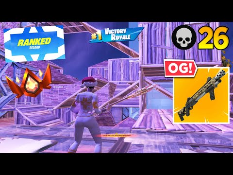 Fortnite Reload | High Kill Solo vs Duos Ranked OG Gameplay (Keyboard & Mouse)