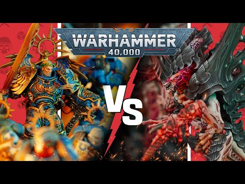 Ultramarines vs Tyranids | Warhammer 40k Battle Report