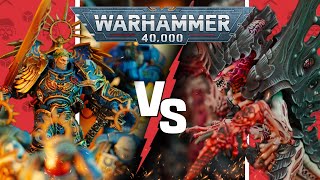 Ultramarines vs Tyranids | Warhammer 40k Battle Report