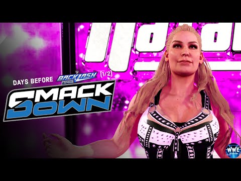 WWE 2k24 FRIDAY NIGHT SMACKDOWN; DAYS BEFORE BACKLASH (1/2)