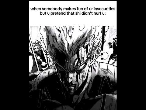 that shi didn't hurt 「 GAROU - OPM EDIT 」 #manga