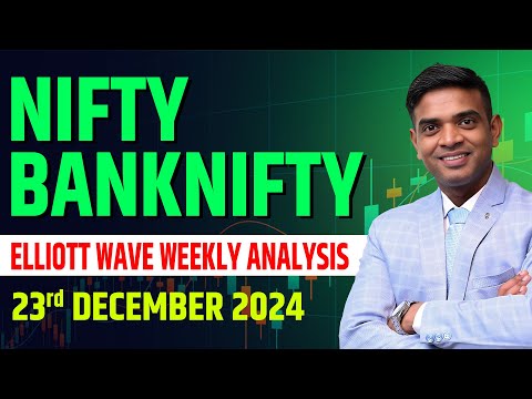 Forecasting Nifty & Bank Nifty Trends for Next Week with Elliott Wave Theory | 23 Dec | Chartkingz