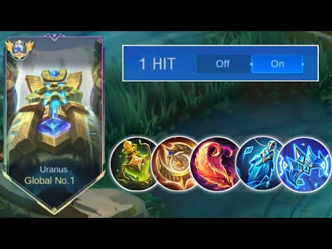 FULL MAGIC BUILD URANUS IN SOLO RANKED GAME!!😱 TOTALLY INSANE!!