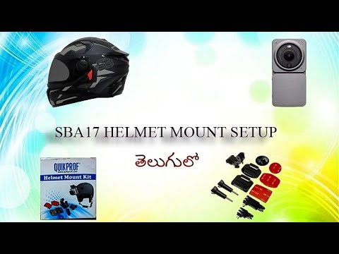 DJI Action 2 Camera Setup On Steelbird SBA-17 Helmet