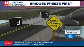 Atlanta winter weather | Why bridges and overpasses freeze first