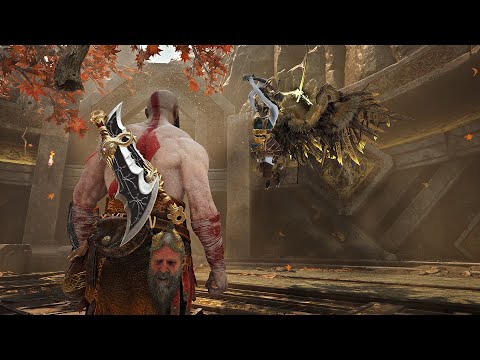 God Of War - Calm & reasonable Kratos Vs Valkyrie Eir