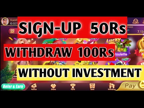 Sign-up 50Rs And Minimum Withdraw 100Rs | Best Paytm Cash Earning App 2022 || Without Investment