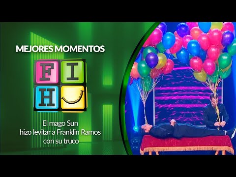 Este increíble mago hizo levitar a Franklin Ramos con su truco - Mago Sun