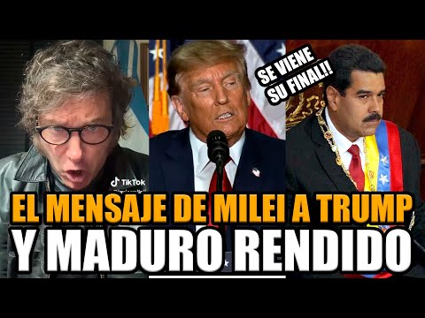 🚨URGENTE EL MENSAJE DE MILEI A TRUMP Y MADURO SE RINDE ANTE ESTADOS UNIDOS | BREAK POINT