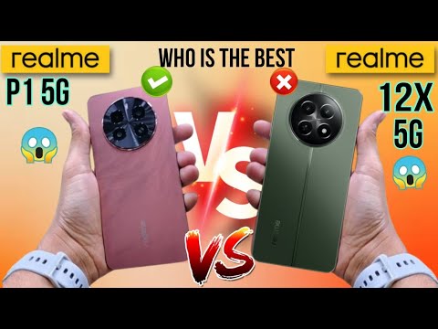 Realme P1 5g vs Realme 12x 5g | Full Comparison 😱🔥