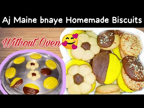 Maine bnaye Homemade Bakery Biscuits Without Oven 🥰  @MalikKVlogz