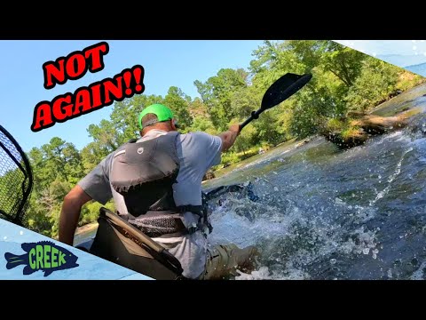 Rocky Clear River Kayaking for Shoal Bass