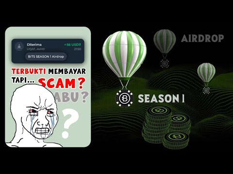 CAIR..❗BITS Airdrop Season 1 Terbukti Membayar, Tapi... | BKD tutorials Airdrop Withdrawal