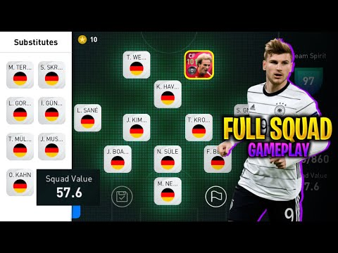 FULL SQUAD IN ONLINE!!🔥 MATCHDAY PES 2021 MOBILE