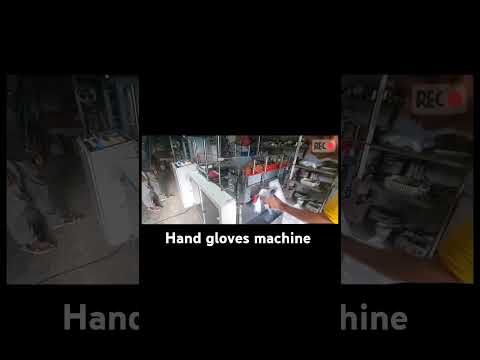 Plastic hand gloves...#machine #plastic #shortvideo #feedshorts #feed #shorts #cuttingskills #music