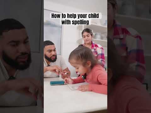 How to help your child with spelling #shorts