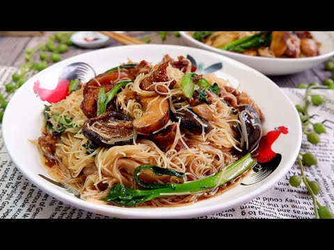 Best Nostalgic Dish Ever! Canned Pig Trotter Beehoon 罐头猪脚米粉 Chinese Pork Leg Vermicelli Recipe