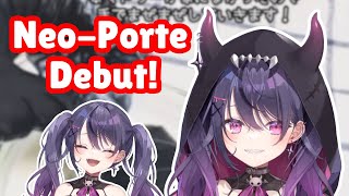 Neo-Porte's Newest Member Amane Amu Has A...Unique Debut 【Neo-Porte / ENG Sub】