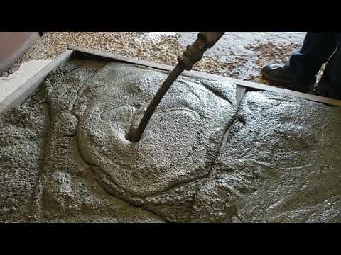 Spex•Crete™ 450 Lightweight Concrete Underlayment Demo Floor Install Mixes Pumps and Smoother Finish