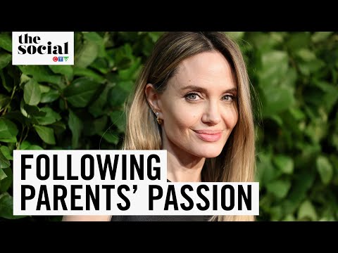 Angelina Jolie Became an Actor Because It Was Her Mom’s Passion | The Social